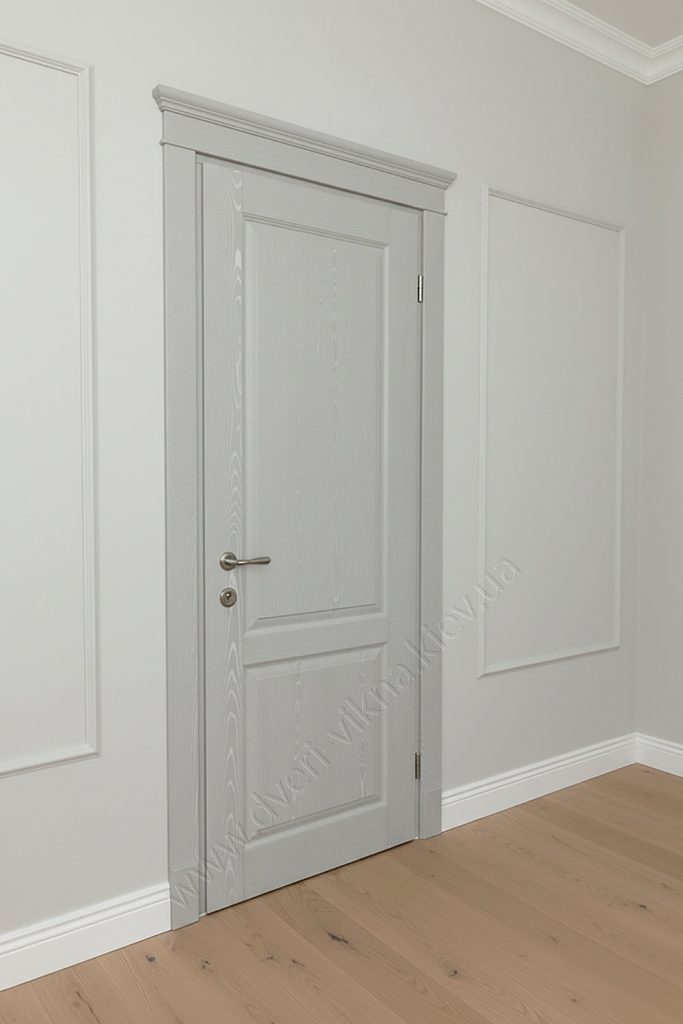 Двері з ясеня - фарбування по RAL