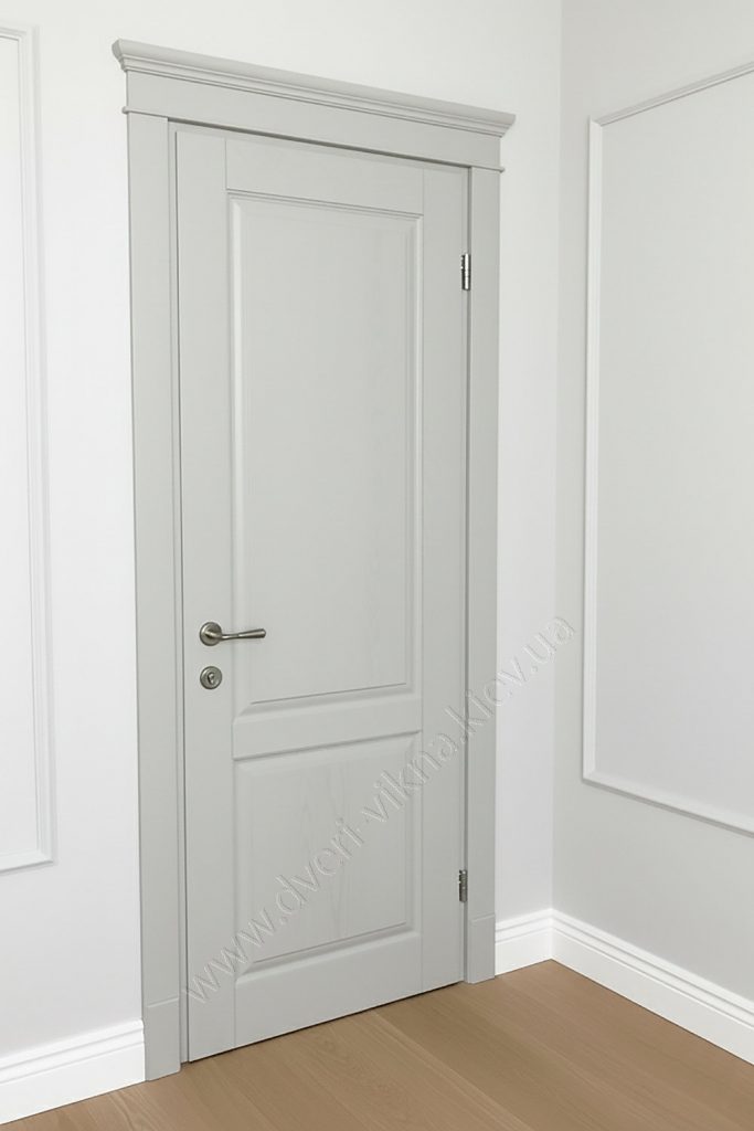 Двері з ясеня - фарбування по RAL