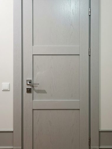 Двері з Ясеня RAL7035