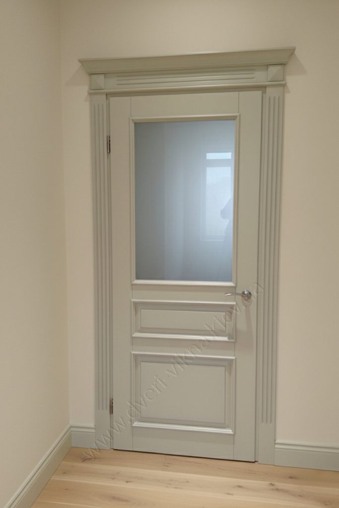 Двері з ясеня (RAL7035)