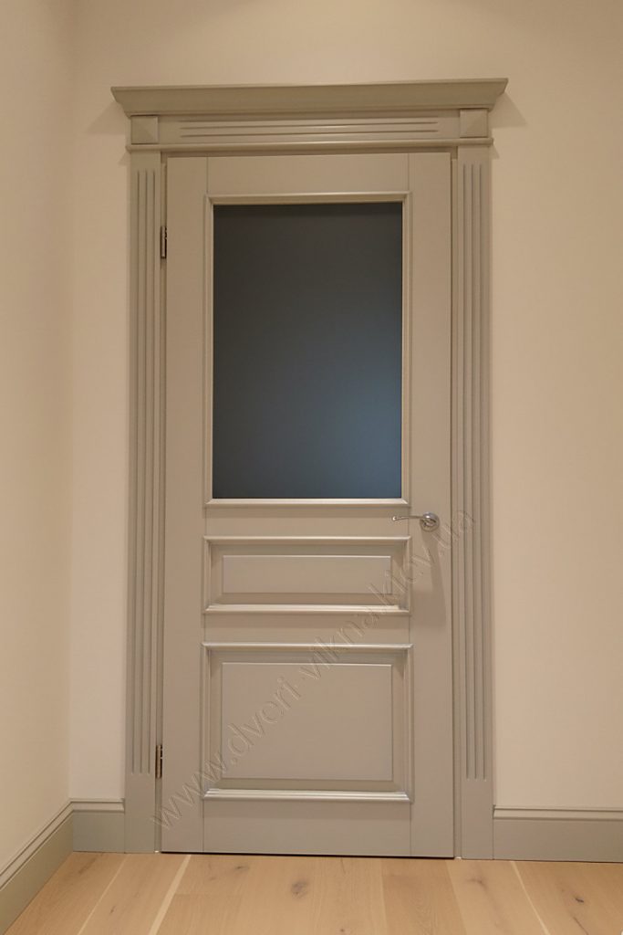 Двері з ясеня (RAL7035)