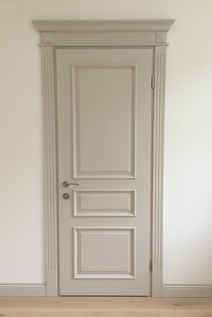 Двері з ясеня (RAL7035)