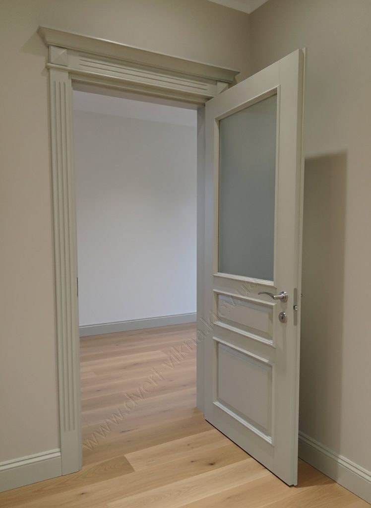 Двері з ясеня (RAL7035)