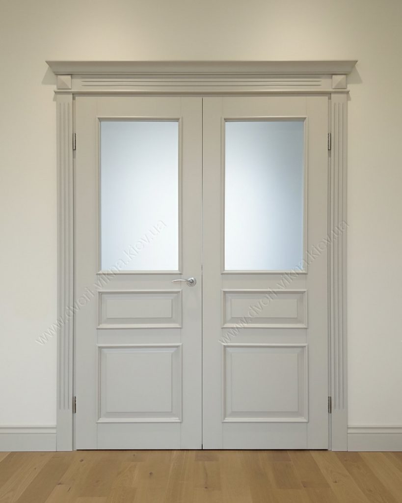 Двері з ясеня (RAL7035)