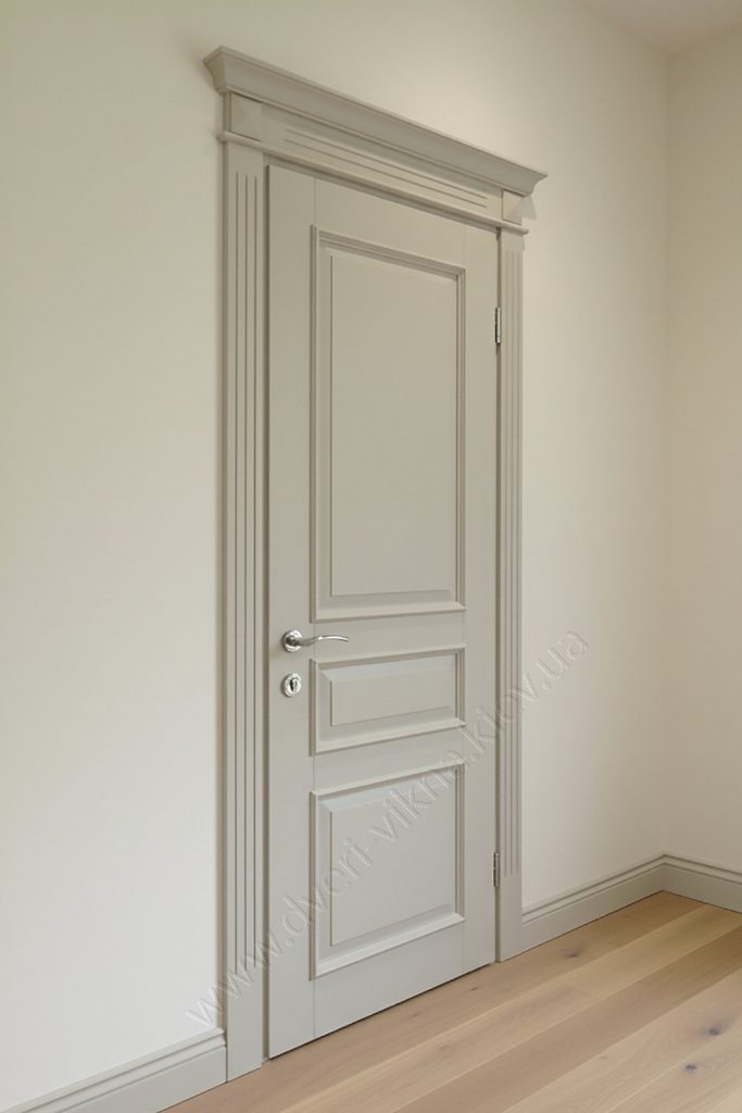 Двері з ясеня (RAL7035)