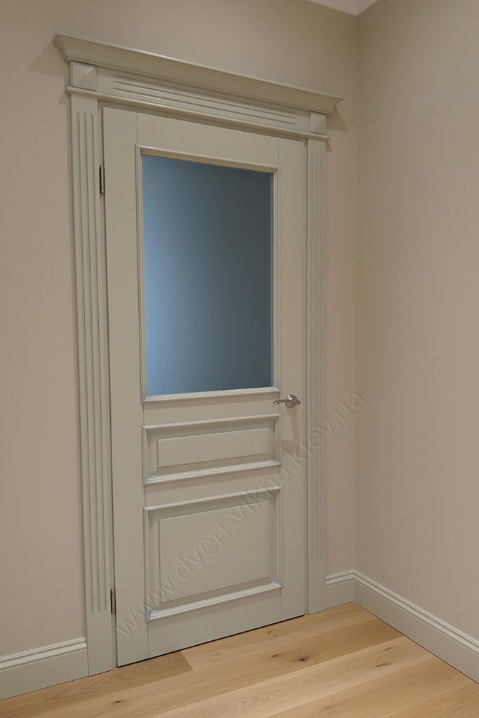 Двері з ясеня (RAL7035)