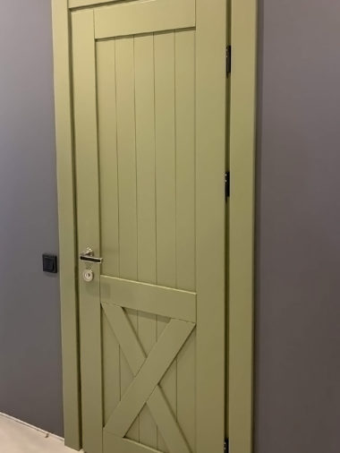 Двери из ясеня RAL-6013