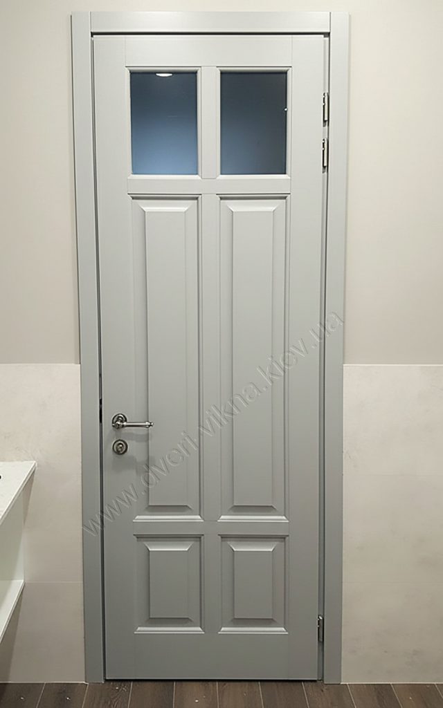 двері з ясеня RAL7035