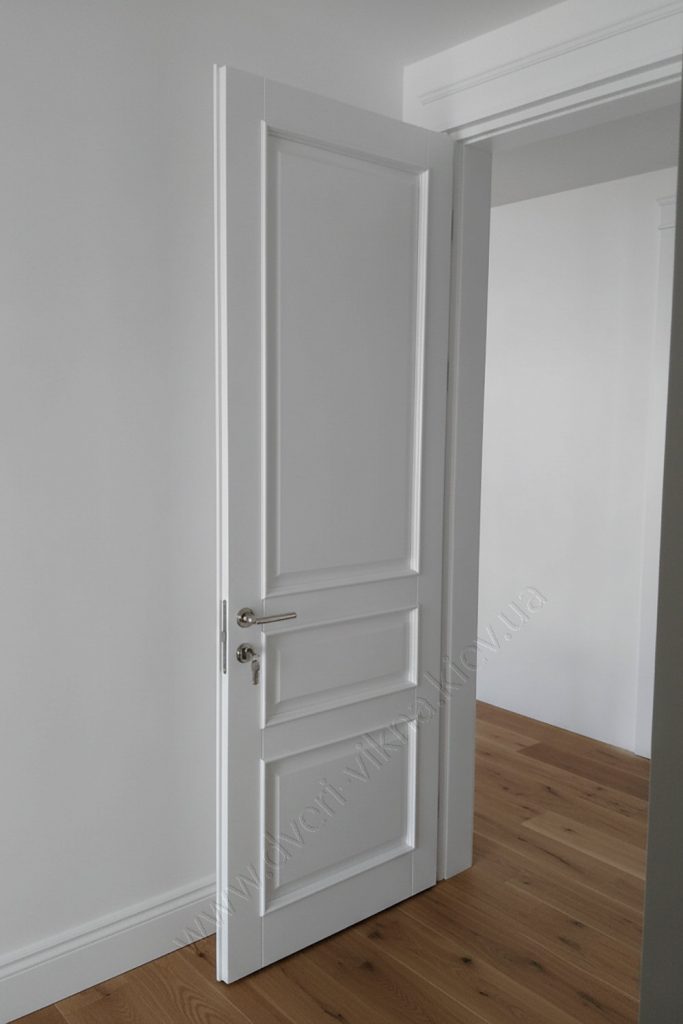 Двері з ясеня RAL9003