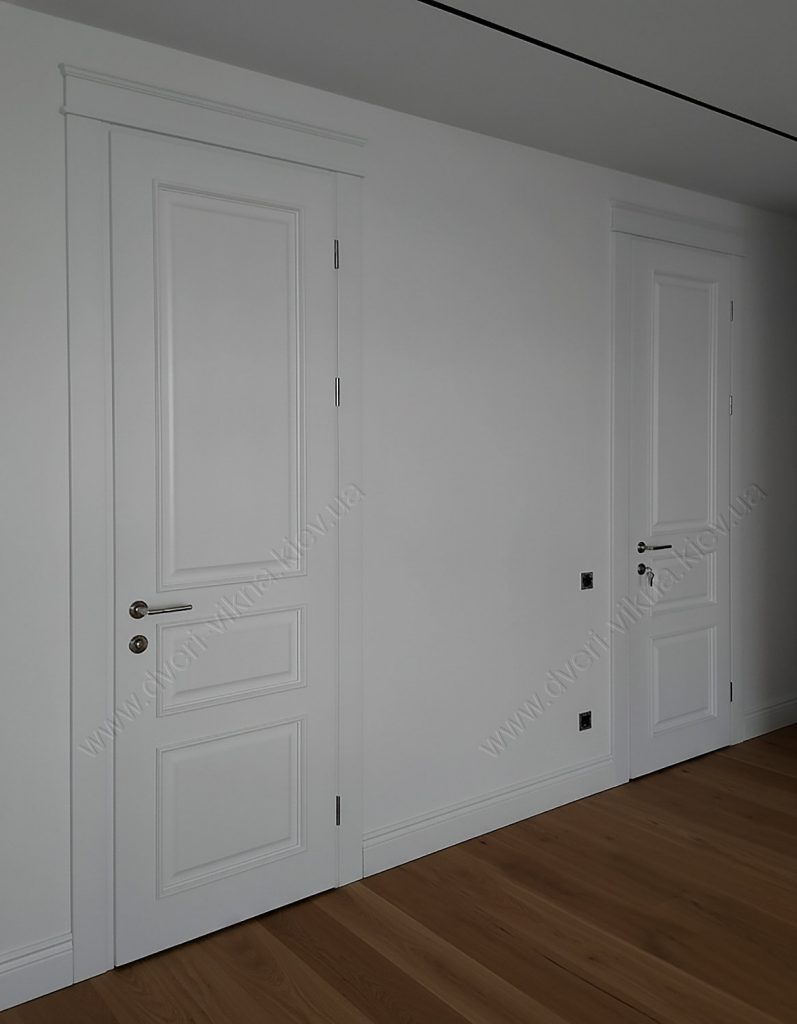 Двері з ясеня RAL9003