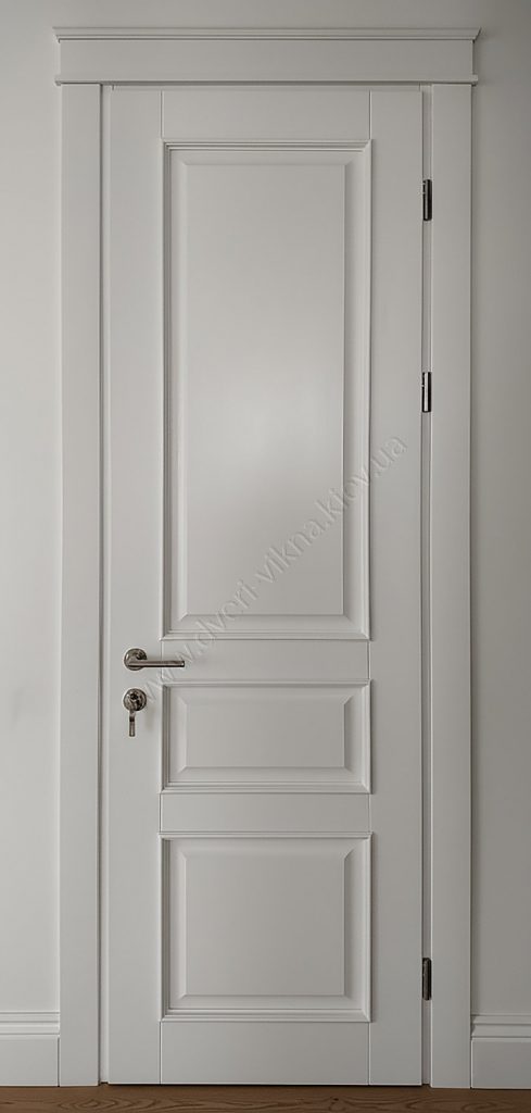 Двері з ясеня RAL9003