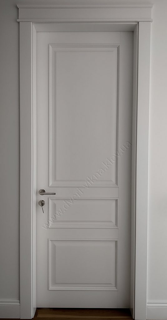 Двері з ясеня RAL9003