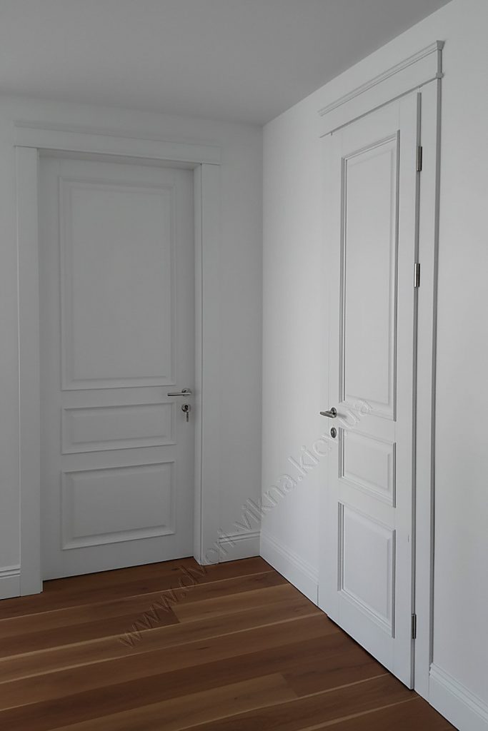 Двері з ясеня RAL9003