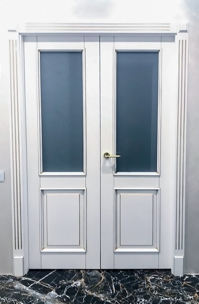 Двери из ясеня RAL+patina