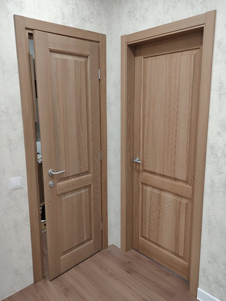 Двері з масиву ясеня НАТУР