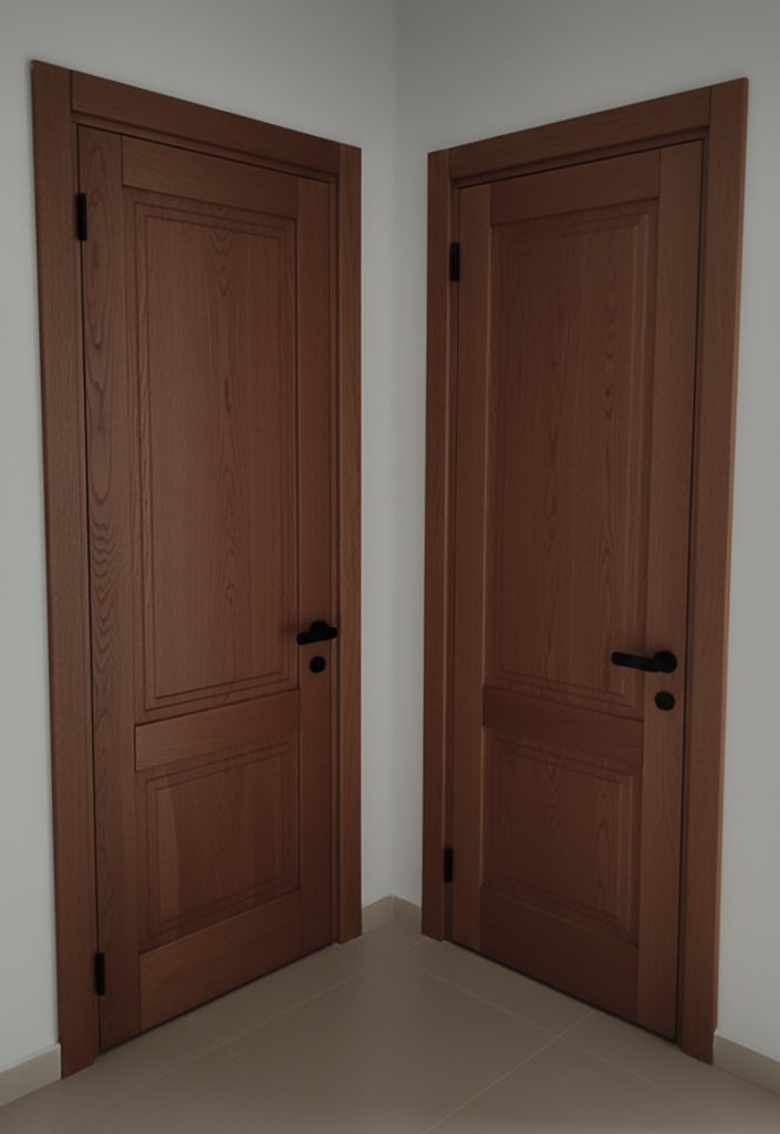 Дубові двері
